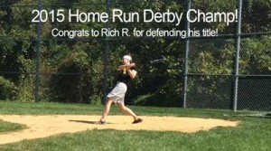 Gravic's 2015 Home Run Derby Champ, Rich R.